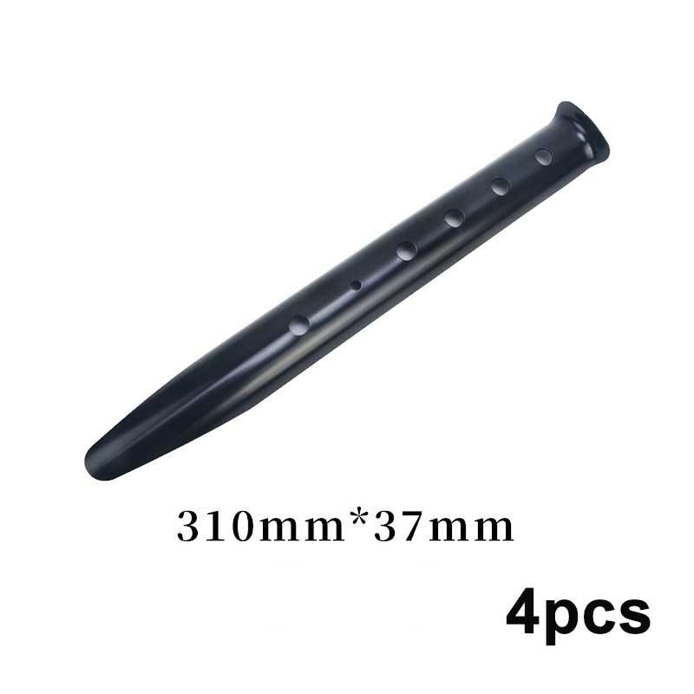 Heavy Duty Sand Tent Stakes Set Aluminum Alloy Beach Snow Pegs For Camping 7