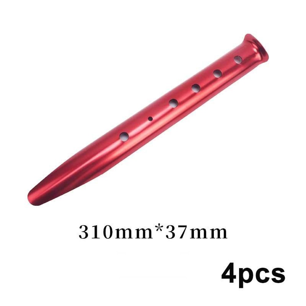 Heavy Duty Sand Tent Stakes Set Aluminum Alloy Beach Snow Pegs For Camping 8