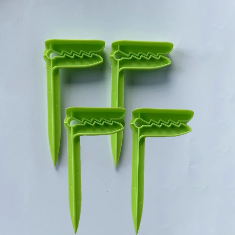 Beach Towel Clips & Sand Stakes Windproof Beach Towel Clips for Secure Outdoor Relaxation