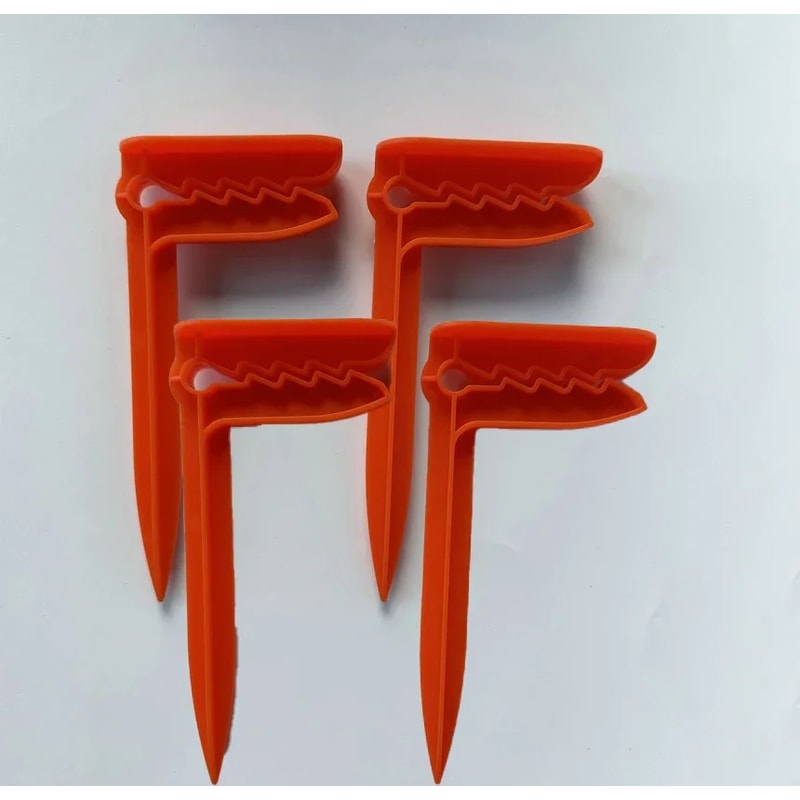 Beach Towel Clips & Sand Stakes Windproof Beach Towel Clips for Secure Outdoor Relaxation