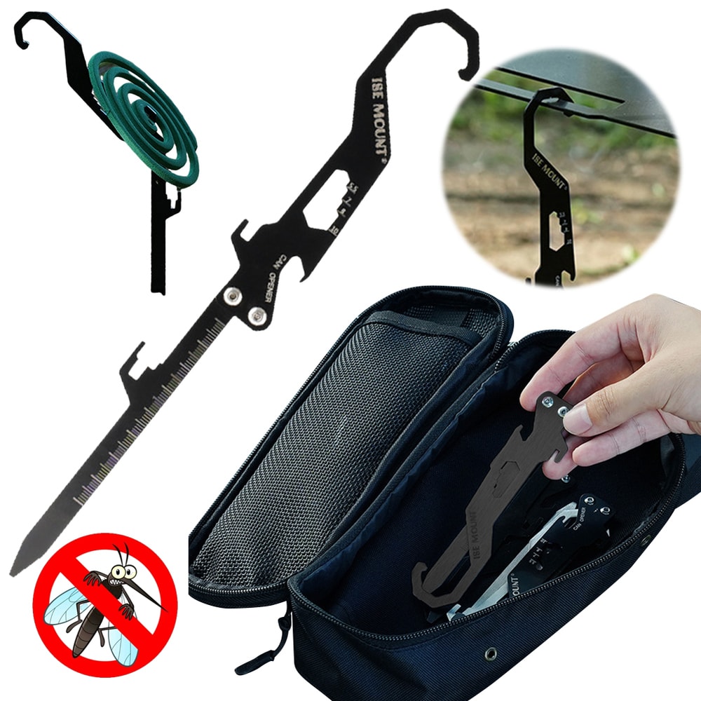 Foldable Camping Stakes Stainless Steel Tent Anchors for Heavy Duty Outdoor Use