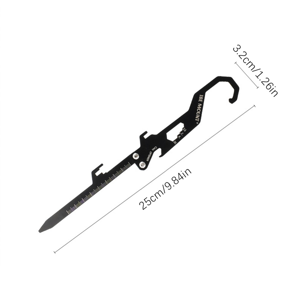 Foldable Camping Stakes Stainless Steel Tent Anchors for Heavy Duty Outdoor Use