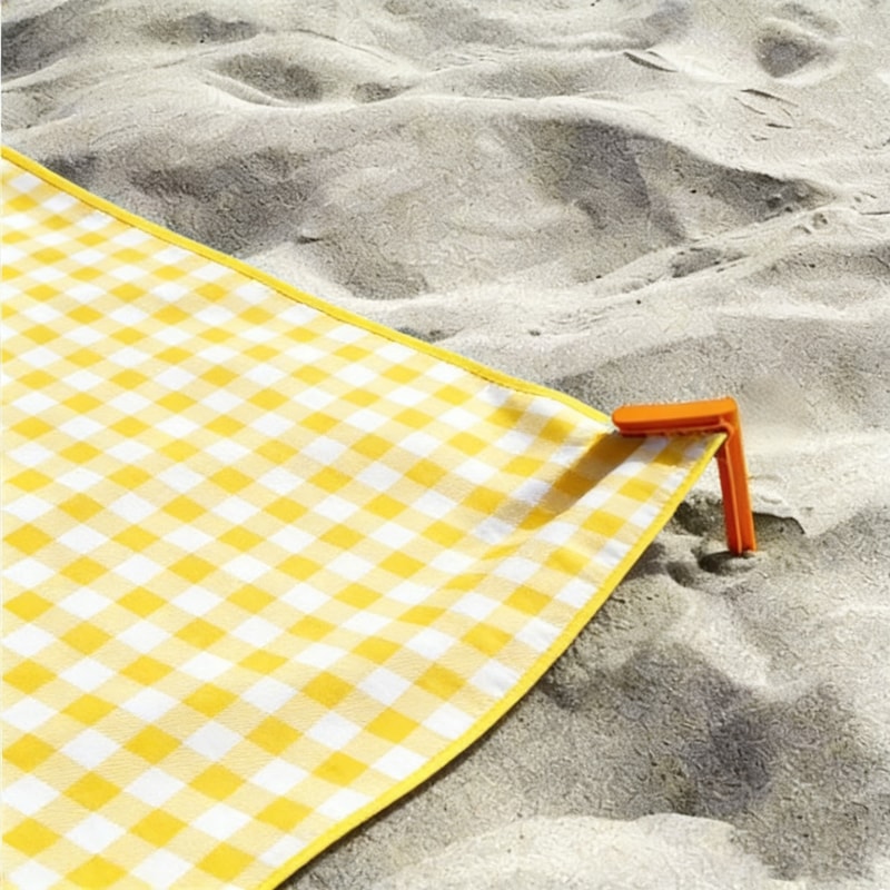 Windproof Beach Towel Clips Set Heavy Duty Picnic Blanket Camping Towel Clamps 5