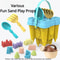 Beach Sand Castle Bucket Set For Kids Fun Outdoor Sandbox Toys 1
