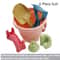 Beach Sand Castle Bucket Set For Kids Fun Outdoor Sandbox Toys 4