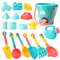 Kids Beach Toy Set Sand Play Kit With Bucket Shovel And Molds 0