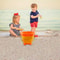 Foldable Kids Beach Bucket Set Travel Sand Toy Kit With Shovel 2