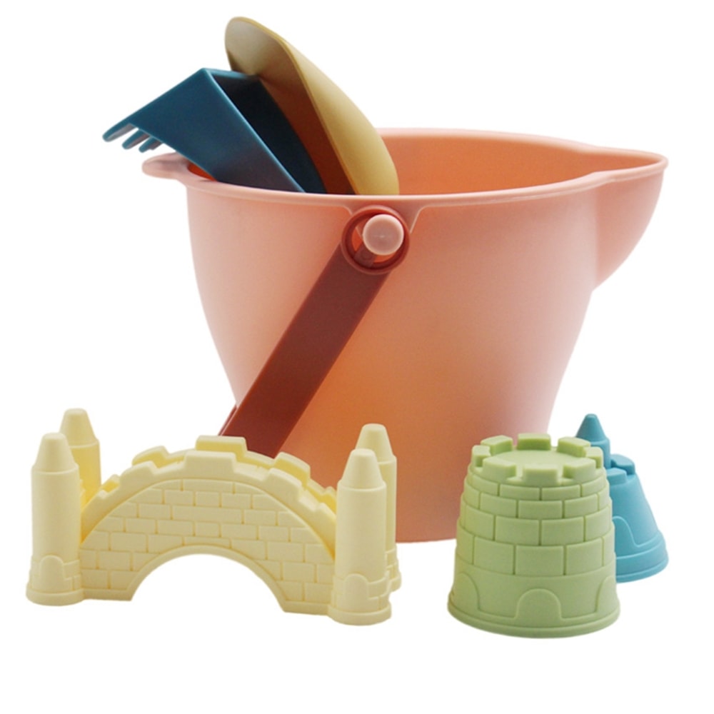Kids Beach Sensory Bucket Set Sand Toys For Kids With Water Play Tools 1
