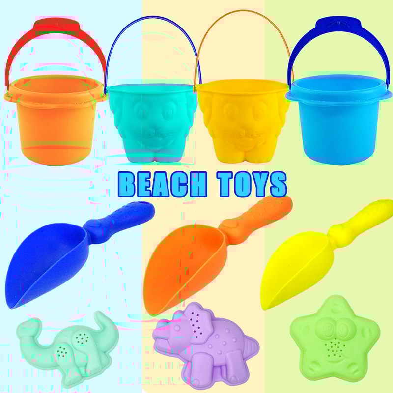 Dinosaur Beach Toy Set For Kids Sensory Sand And Water Play Kit 0