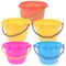 Kids Beach Toys Silicone Sand Bucket Set for Summer Water Play