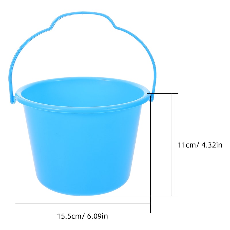 Kids Beach Bucket Set Sand Toys Portable Sand Play Set for Summer Outdoor Fun