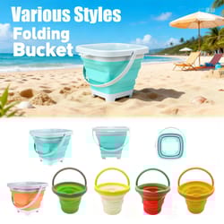 kids beach sand toy set with bucket colorful water play kit for outdoor fun