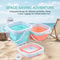 Kids Beach Sand Toy Set with Bucket Colorful Water Play Kit for Outdoor Fun