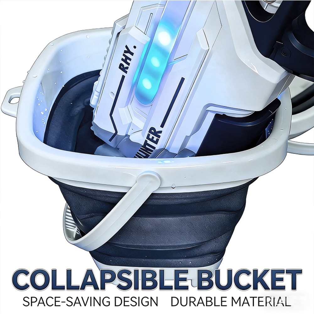 Collapsible Beach Bucket For Kids Foldable Sand Pail Travel Water Toy 1