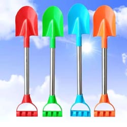 kids beach shovel stainless steel sand digging toy durable outdoor play tool