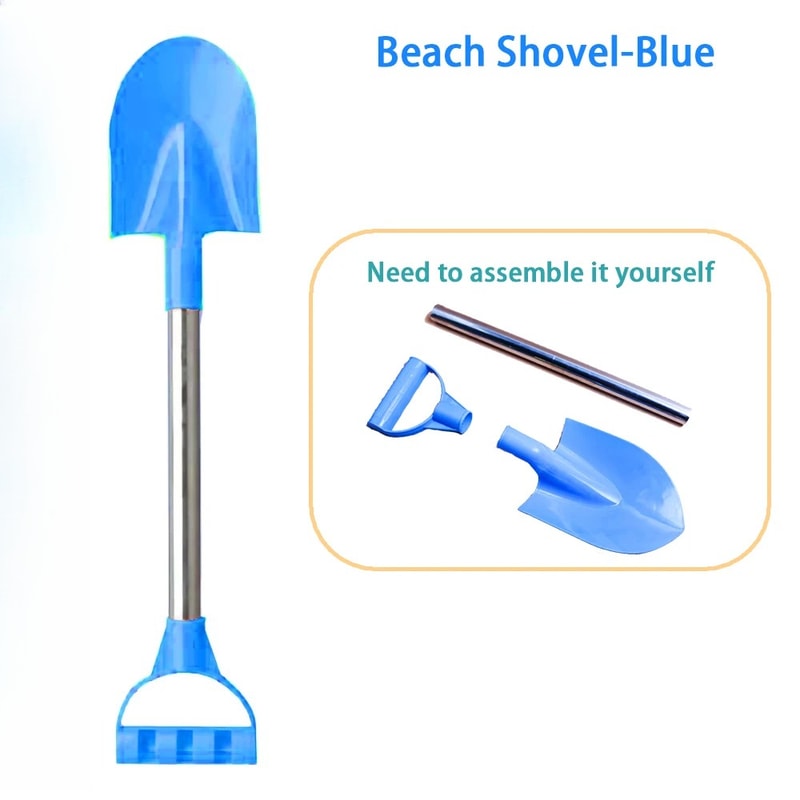 Kids Beach Shovel Stainless Steel Sand Digging Toy Durable Outdoor Play Tool