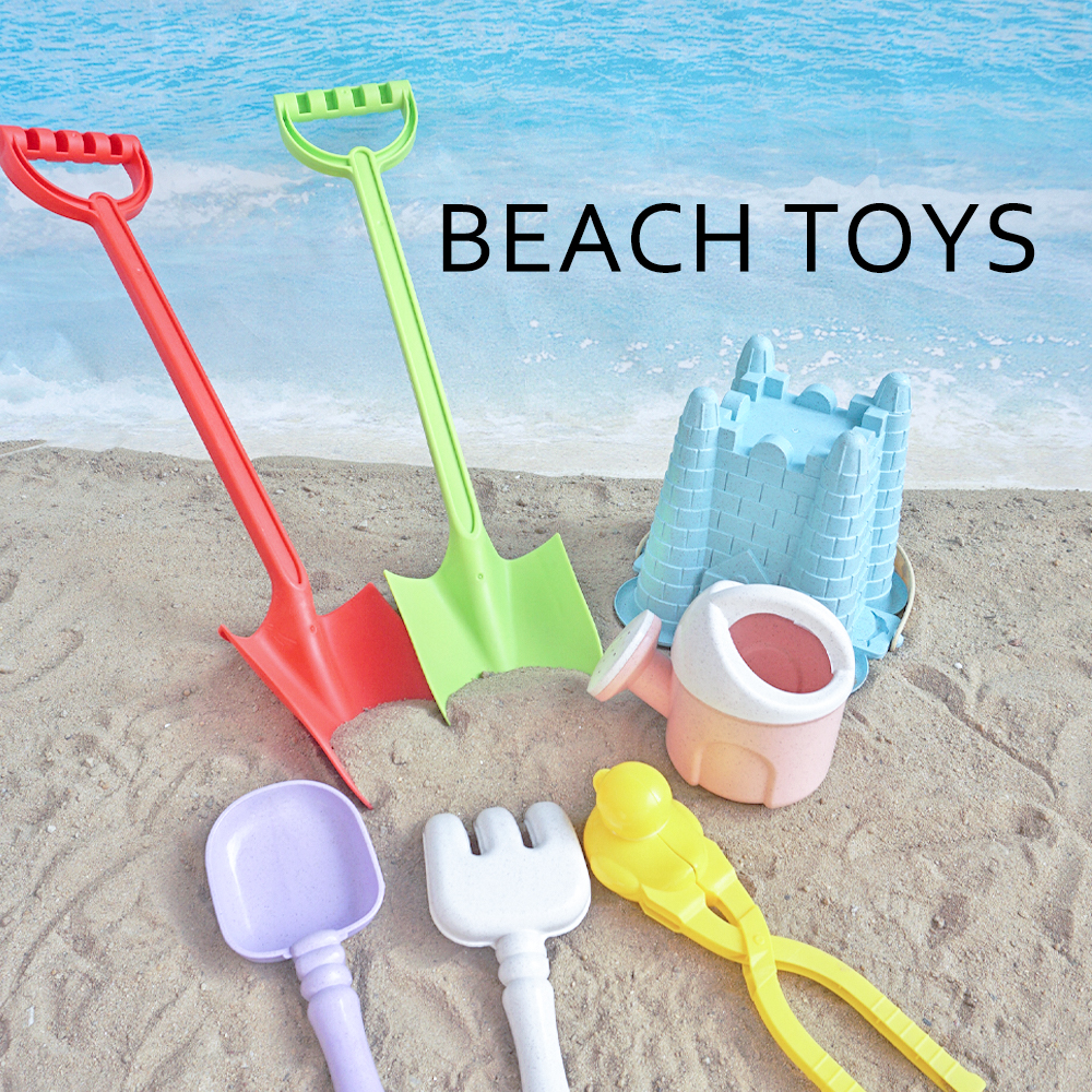 Kids Long Handle Beach Shovel Sand and Snow Toy for Outdoor Play
