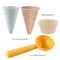 Kids Beach Ice Cream Sand Toy Set 4 Piece Cup and Scoop Kit