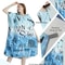Quick Dry Surf Poncho Towel Hoodie for Adults Microfiber Beach Changing Robe
