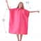 Quick Dry Surf Poncho Hooded Beach Towel Changing Robe For Adults 5