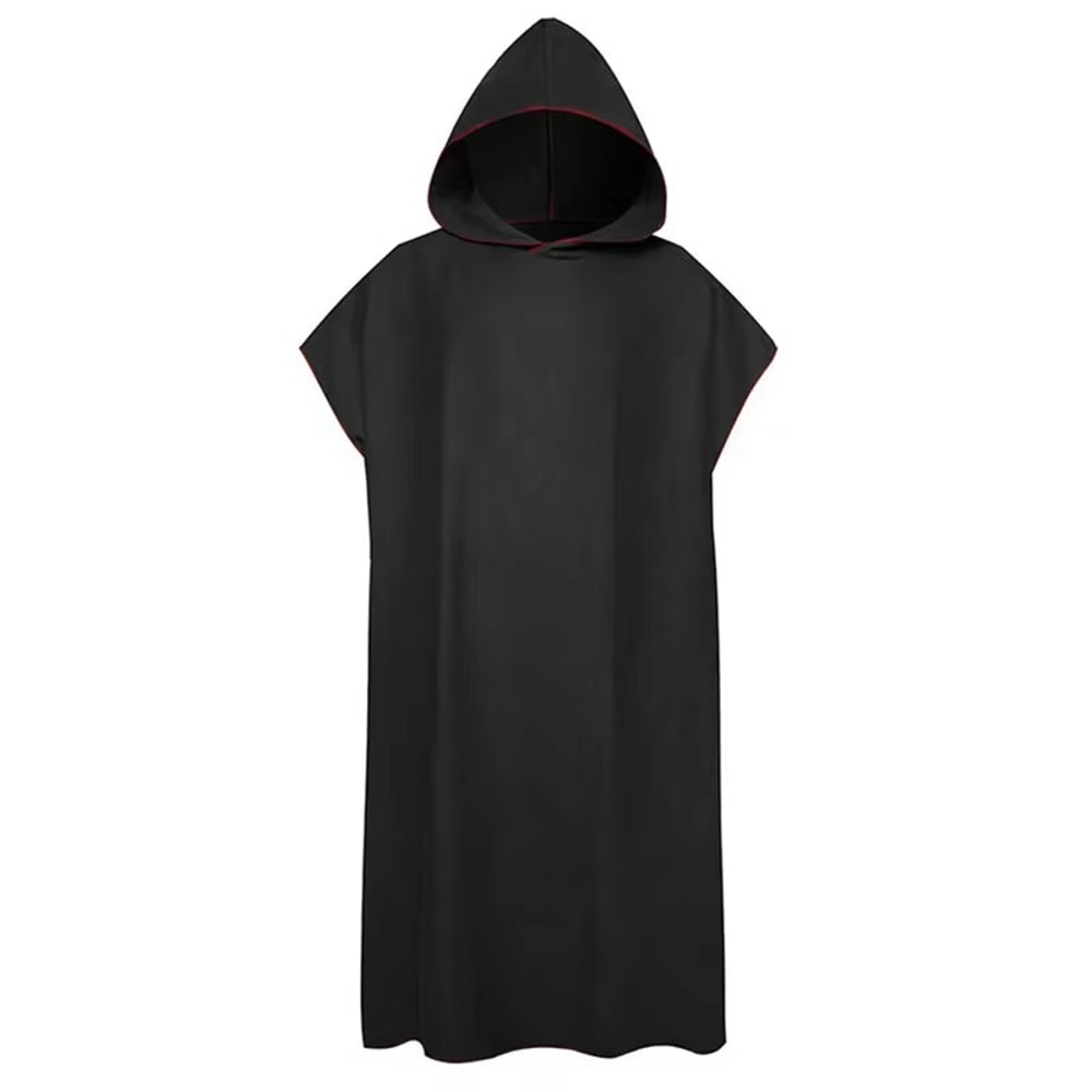 Quick Dry Surf Poncho Hooded Beach Towel Changing Robe For Adults 8