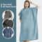 Quick Dry Surf Poncho Towel Hoodie For Adults Microfiber Beach Changing Robe 1