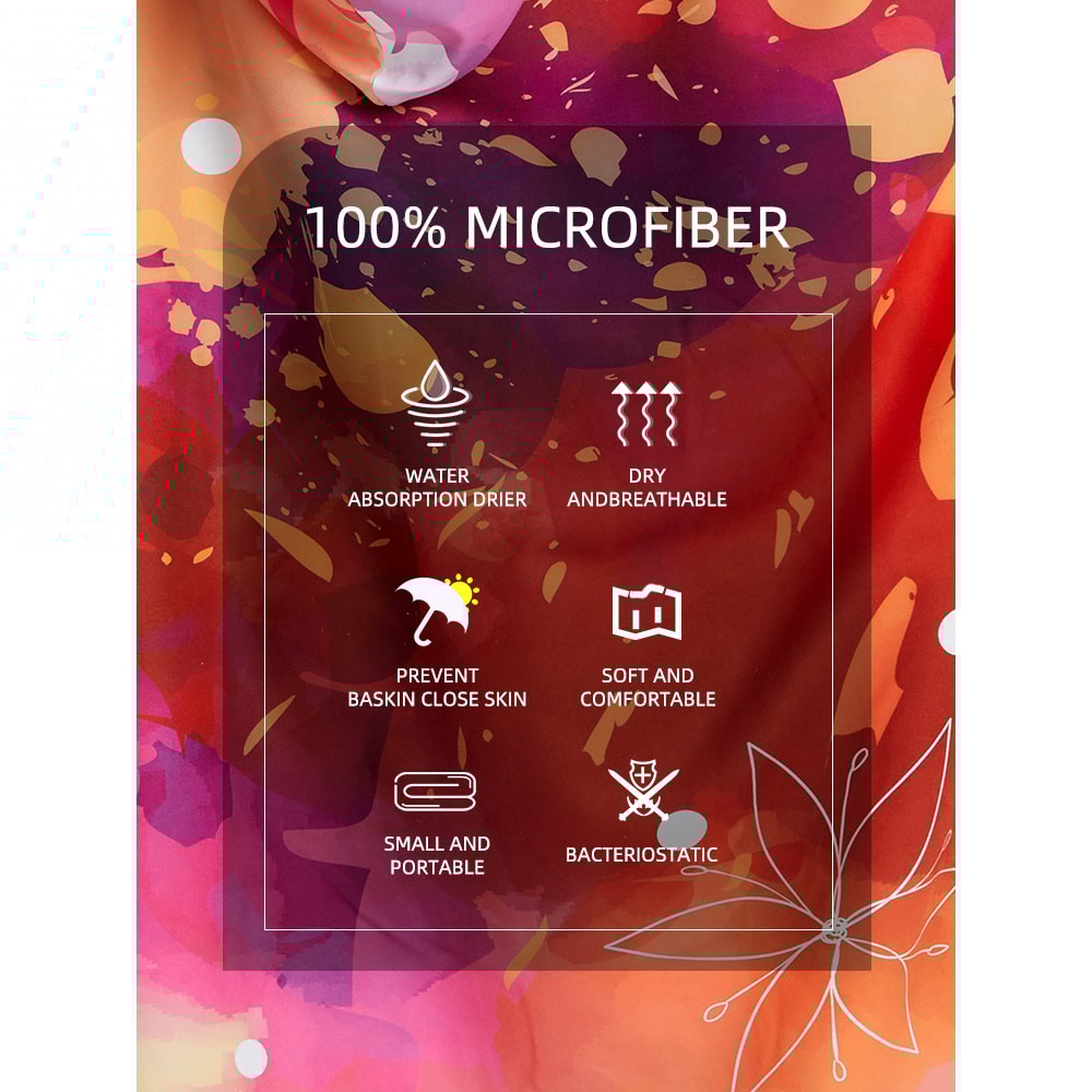 Quick Dry Microfiber Surf Poncho Towel Hoodie for Adults Beach Changing Robe