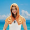 Cooling Hoodie Towel Quick Dry Sports Towel with UV Protection for Outdoor Fitness & Travel
