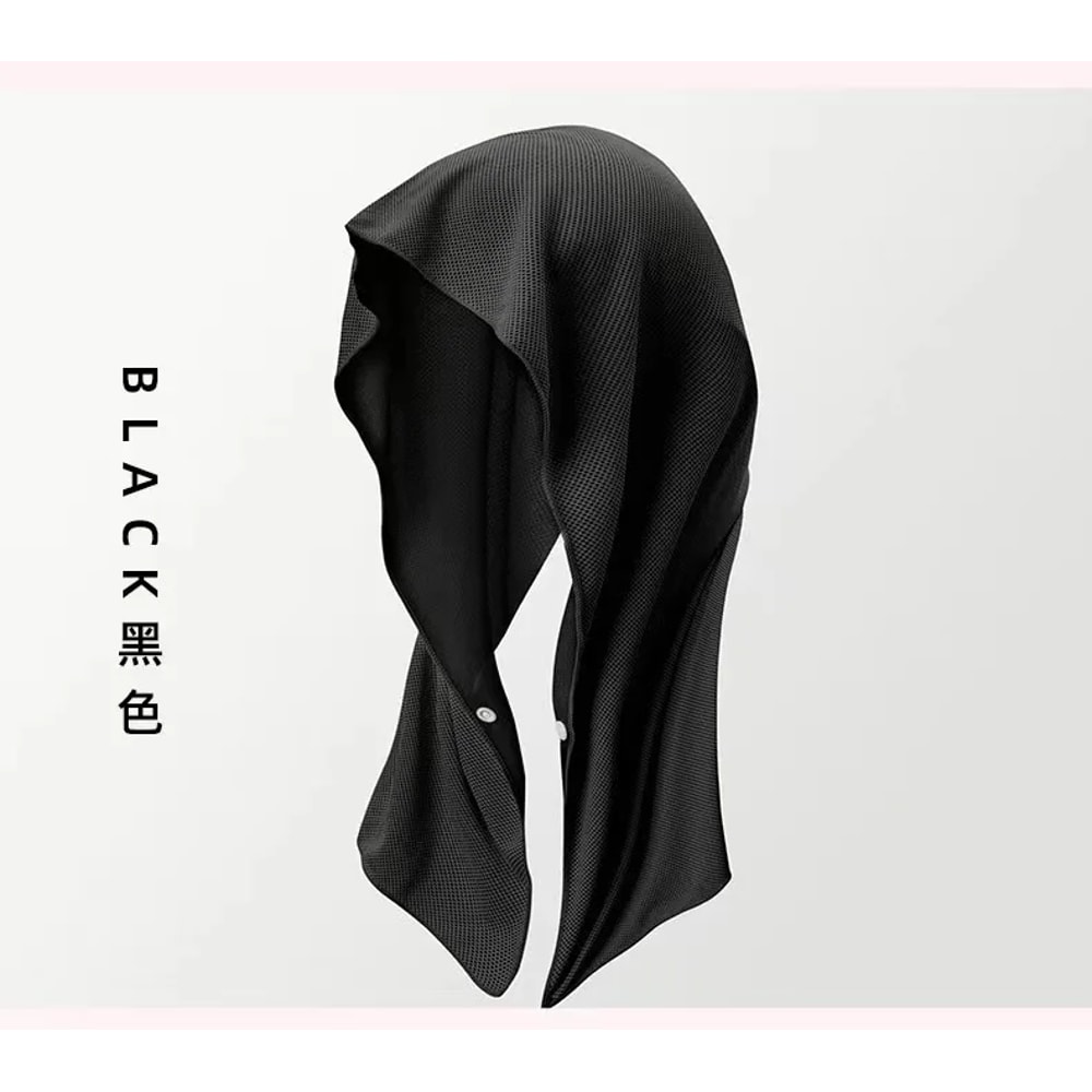 Cooling Hoodie Towel Quick Dry Sports Towel with UV Protection for Outdoor Fitness & Travel