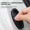 Silicone Car Door Lock Protector Pads Anti Collision Shock Absorbing Cushions 3