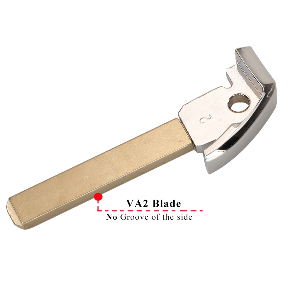 Car Key Blade Set For Peugeot Citroen Emergency Replacement Keys 3