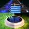 Solar Driveway Lights Pack Waterproof LED Deck Pathway Lights For Outdoor Safety 1