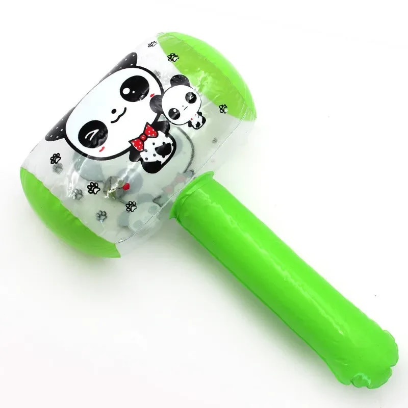 Kids Inflatable Hammer Toy with Bell Fun inflatable hammer toy for Parties Beach and Pool