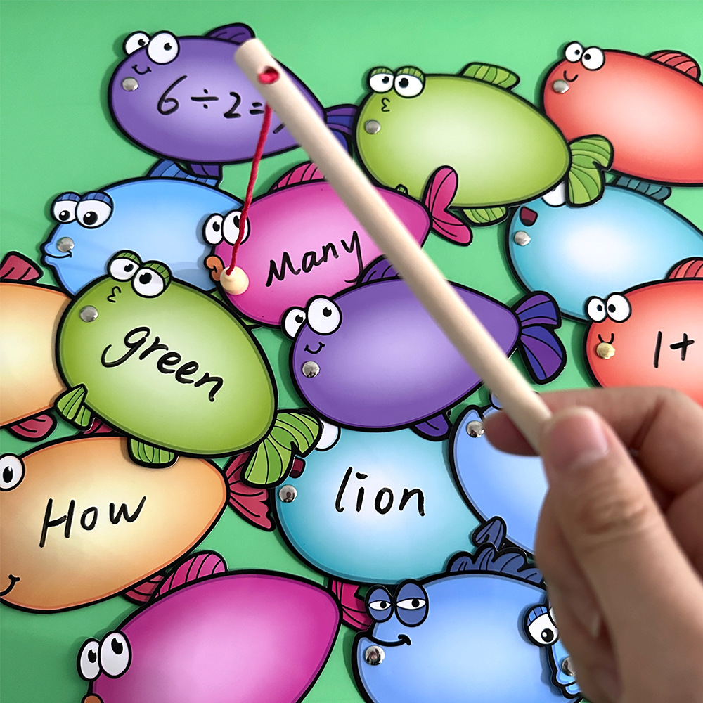 Montessori Reusable Learning Cards Set for Kids Early Education Writing Practice Game