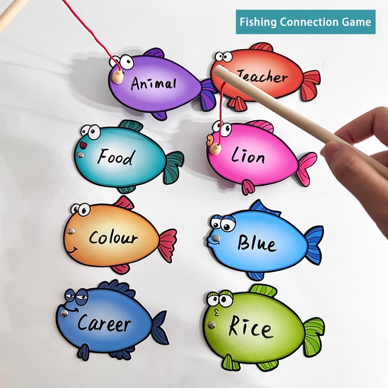 Montessori Reusable Learning Cards Set for Kids Early Education Writing Practice Game