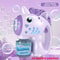 Unicorn Electric Bubble Gun Toy with Lights Automatic Bubble Machine for Kids Parties