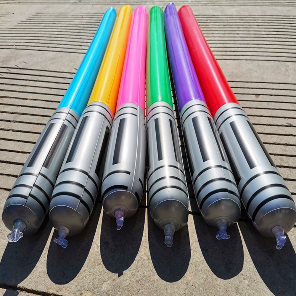 Kids Inflatable Sword Toy Set for Parties Halloween Cosplay Fun