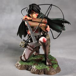 attack on titan levi ackerman figure premium anime action collectible model