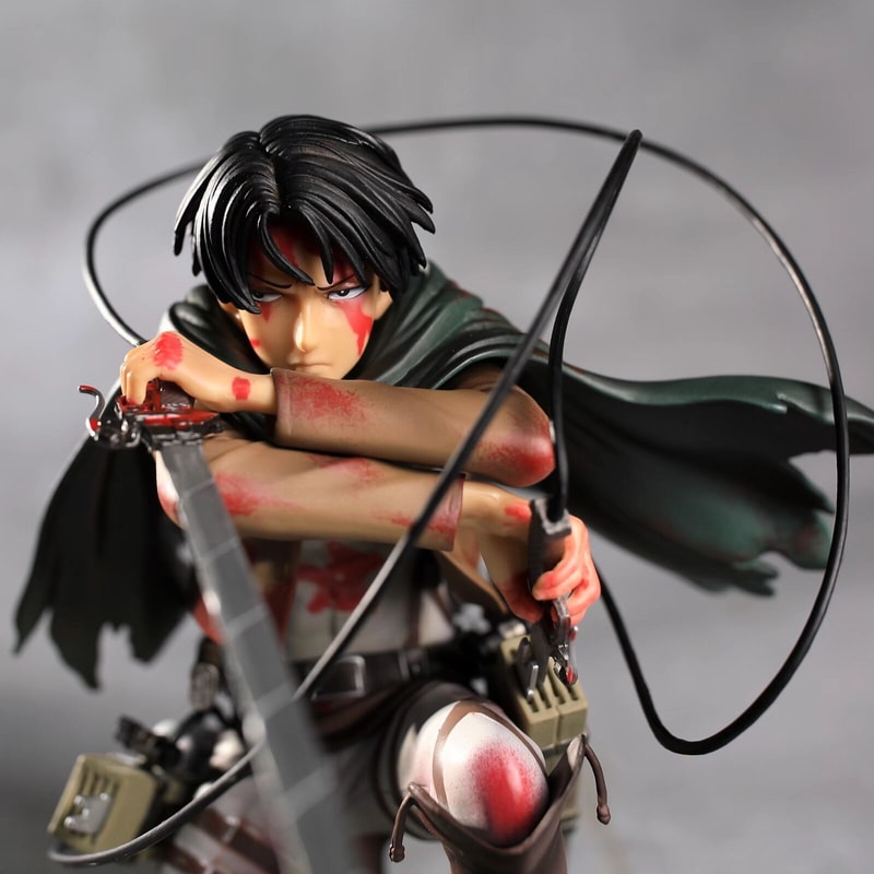 Attack on Titan Levi Ackerman Figure Premium Anime Action Collectible Model