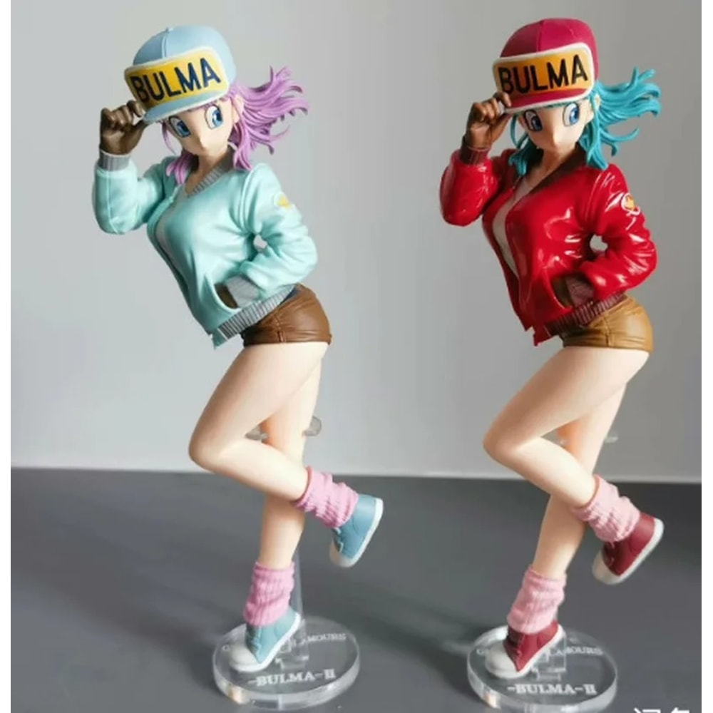 Bulma Anime Figure Premium PVC Statue Dragon Ball Collectible Model