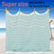 Extra Large Turkish Beach Towel Blanket Quick Dry Sand Resistant Travel Throw