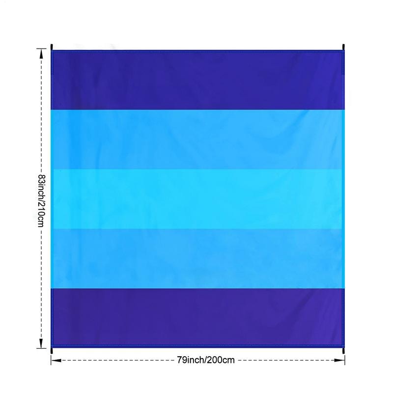 Oversized Sandproof Beach Blanket Waterproof Quick Dry Outdoor Picnic Mat
