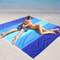 Oversized Sandproof Beach Blanket Waterproof Quick Dry Outdoor Picnic Mat