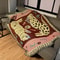 Leopard Jacquard Knitted Throw Blanket for Sofa and Bed Cozy sofa throw blanket