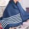 Cozy Wearable Blanket Shawl Soft Flannel Office Blanket Wrap for Relaxing Comfort