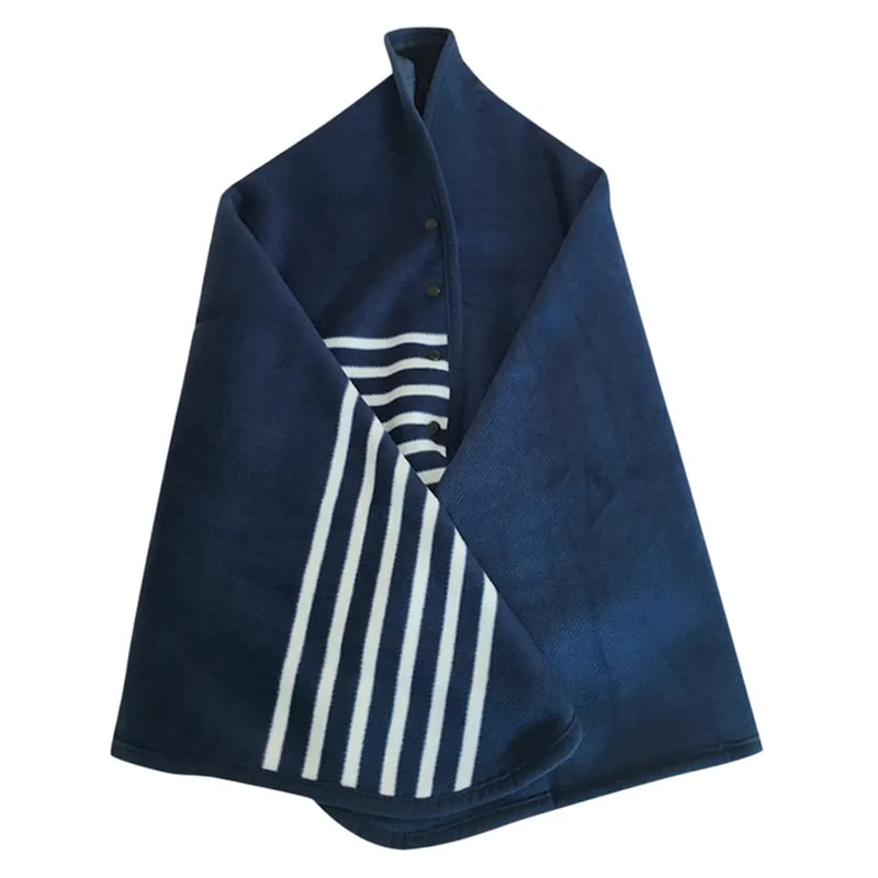 Cozy Wearable Blanket Shawl Soft Flannel Office Blanket Wrap for Relaxing Comfort