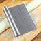 Stainless Steel Dough Scraper Cutter with Measuring Scale for Baking and Pizza Prep