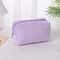 Plush Travel Makeup Bag Soft Cosmetic Organizer Pouch for Women