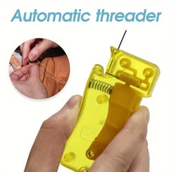 automatic needle threader tool for easy sewing & diy crafts