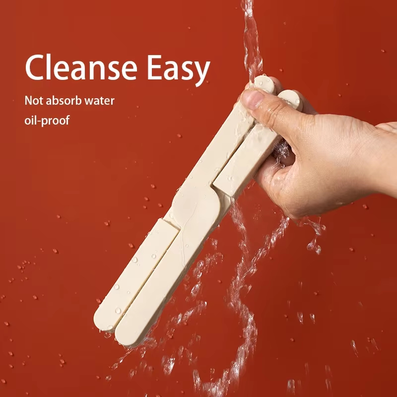 Foldable Heat Resistant Silicone Pad Non Slip Trivet Pot Holder for Kitchen